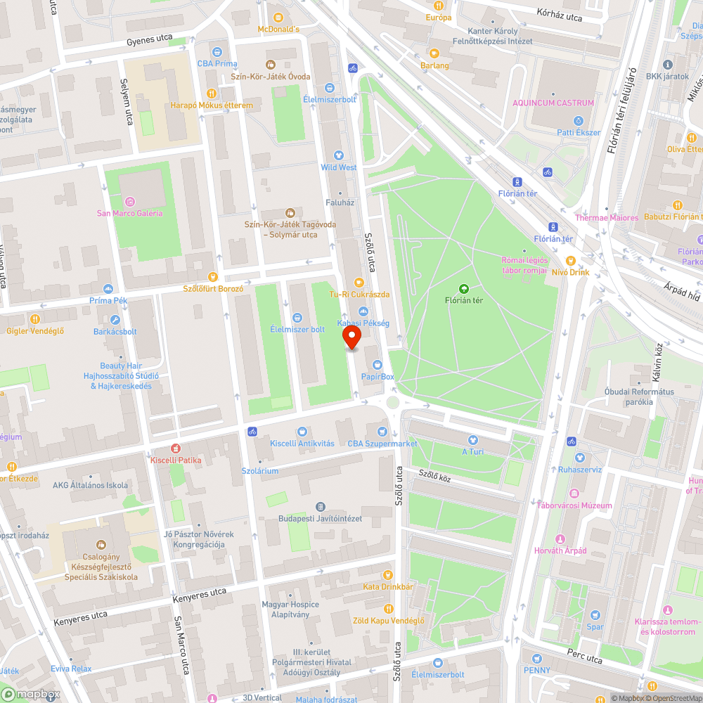 Illegálisan lerakott szemét bejelentés helye