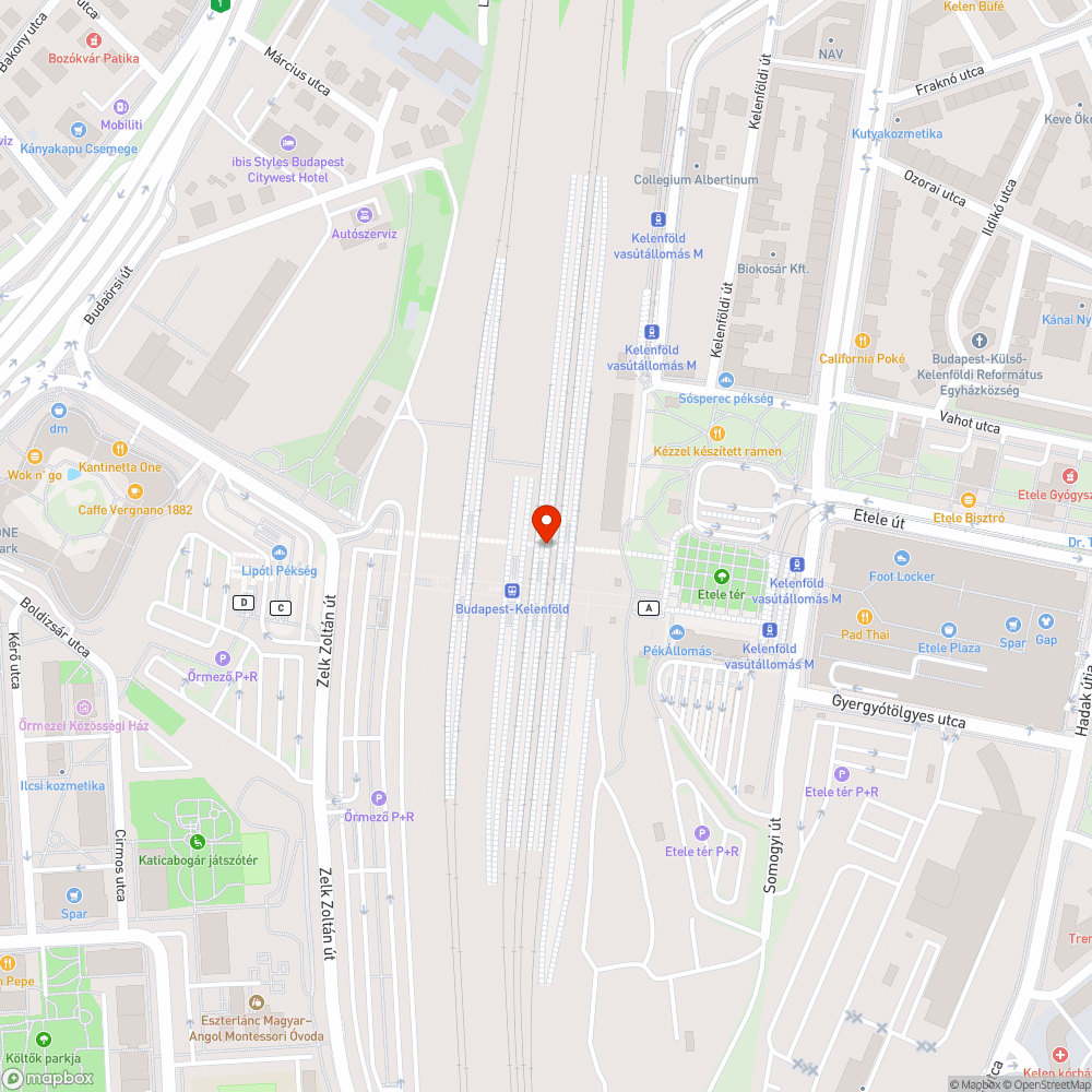 Szellőzőcsőről folyó madárürülék - Kelenföld vasútállomás bejelentés helye