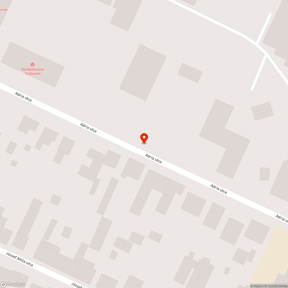 Elhagyott autó bejelentés helye