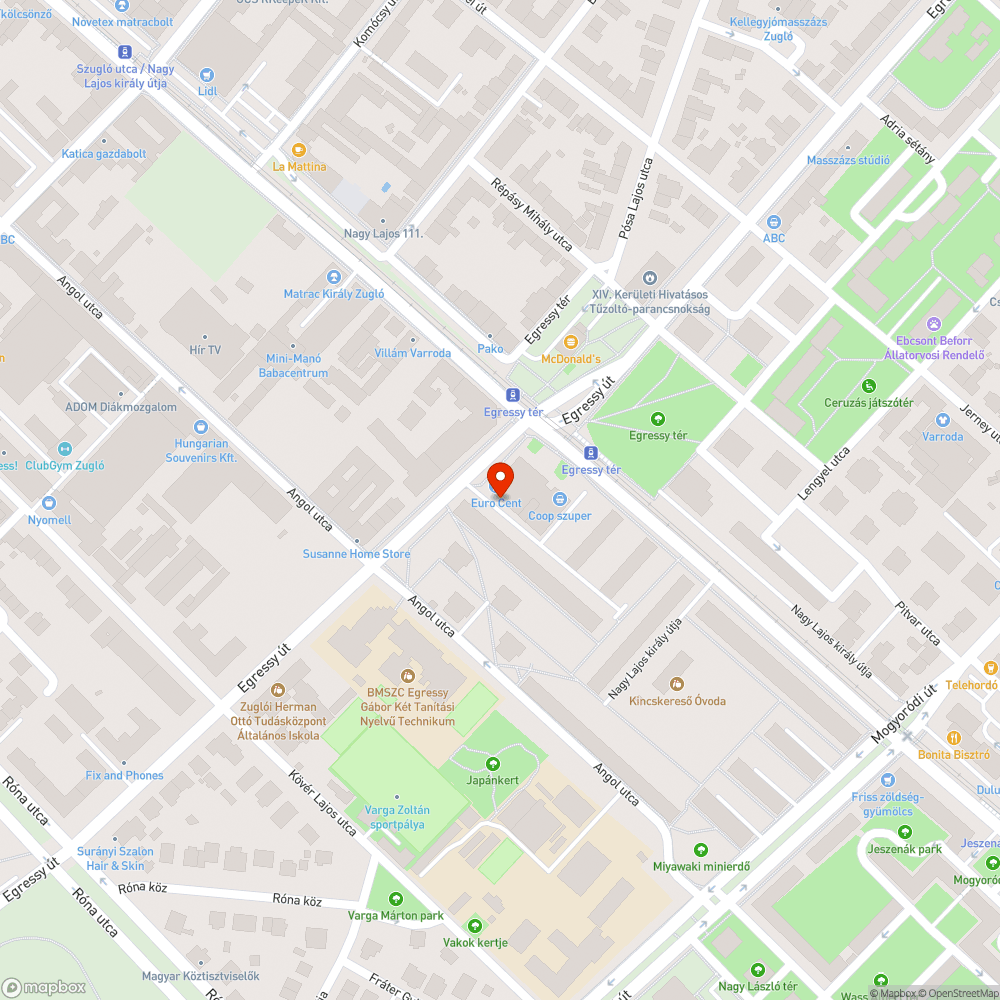 Megsüllyedt járda bejelentés helye