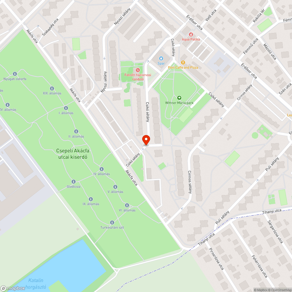 Hiányzó oszlop bejelentés helye