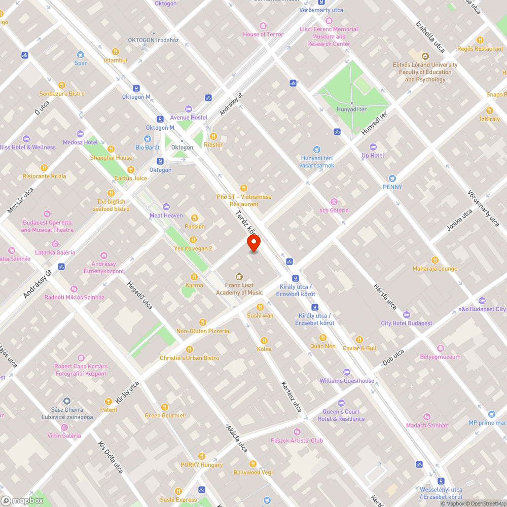 Parkoló bejelentés helye