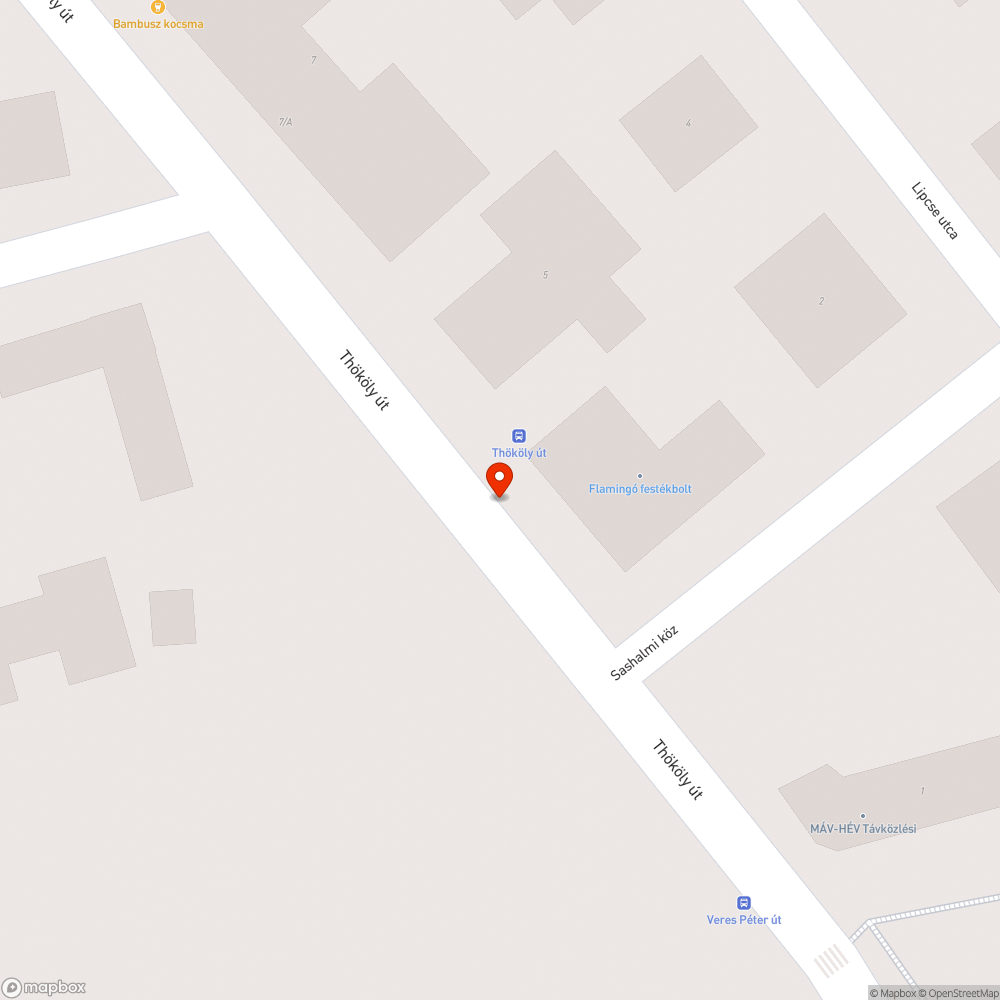 Munkaakna (Magyar Telekom) körüli burkolathiány bejelentés helye