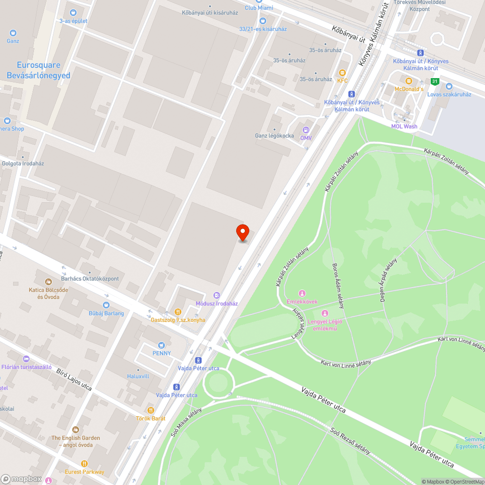 Gondozatlan járda bejelentés helye