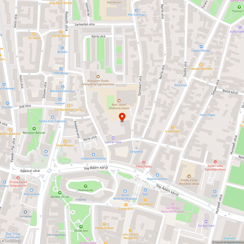 Tilosban parkolás bejelentés helye