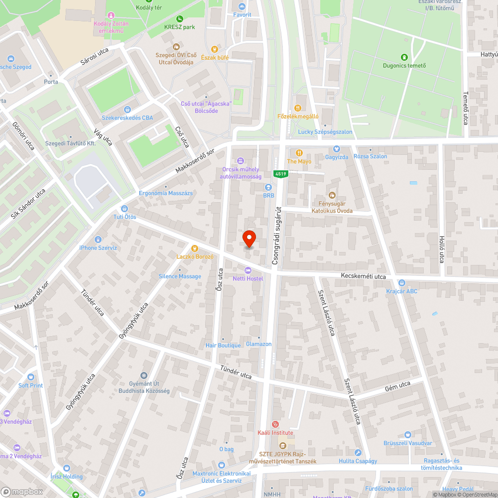 Szemétdomb bejelentés helye