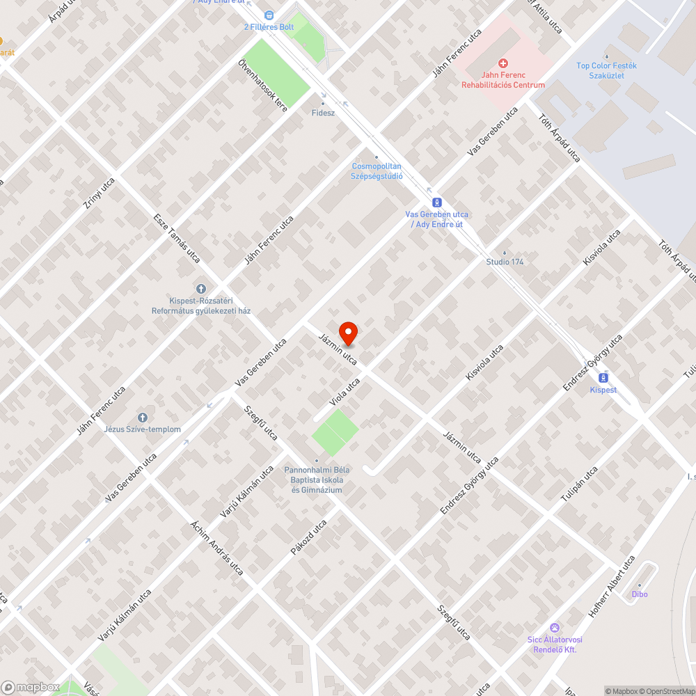 Roncstemető bejelentés helye