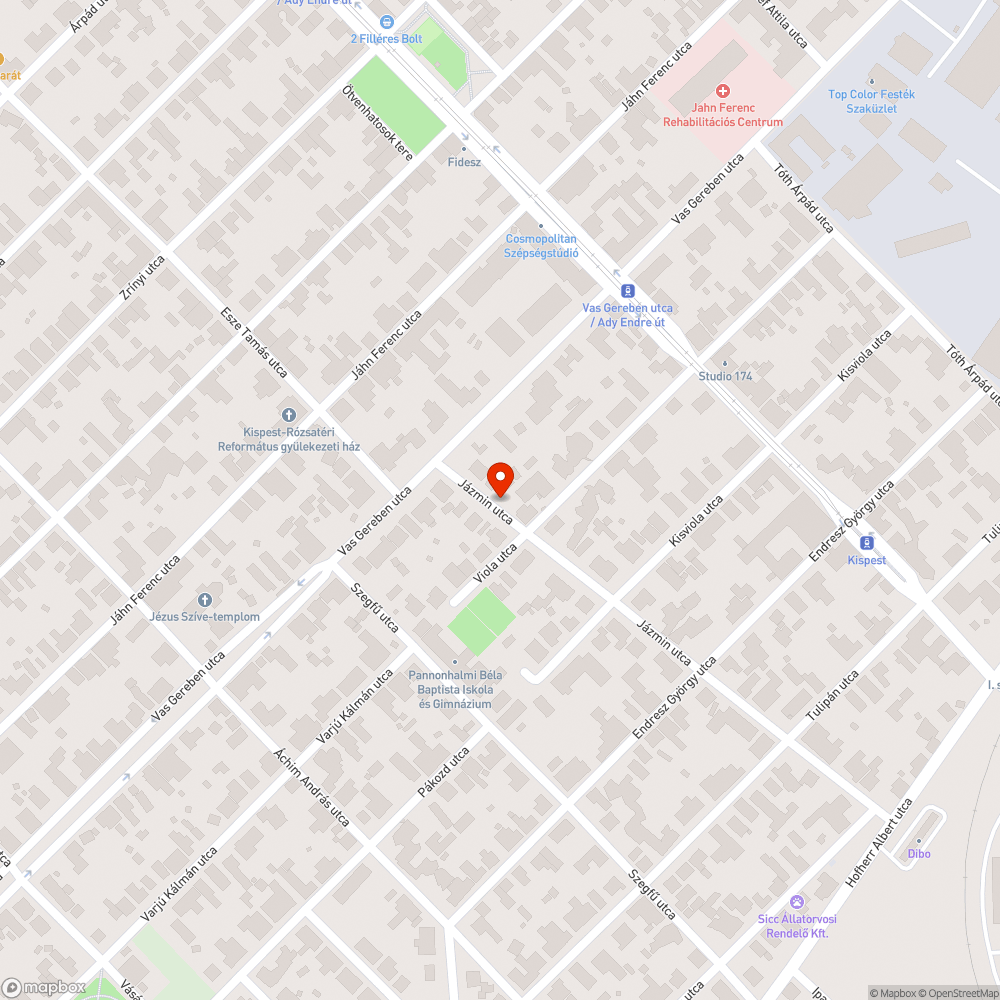 Roncstemető bejelentés helye