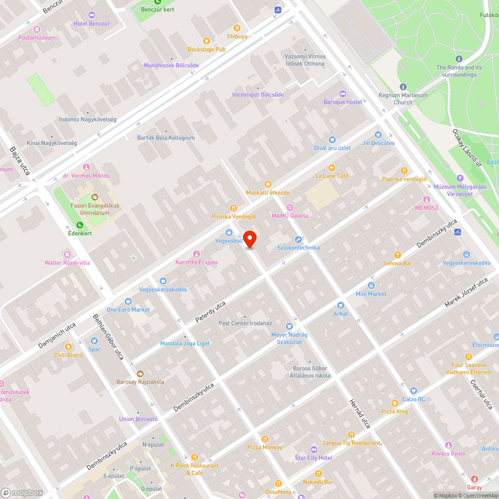 Tátongó lyuk bejelentés helye