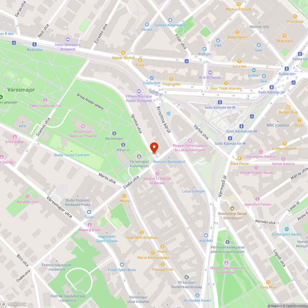 Kerékpár roncs bejelentés helye