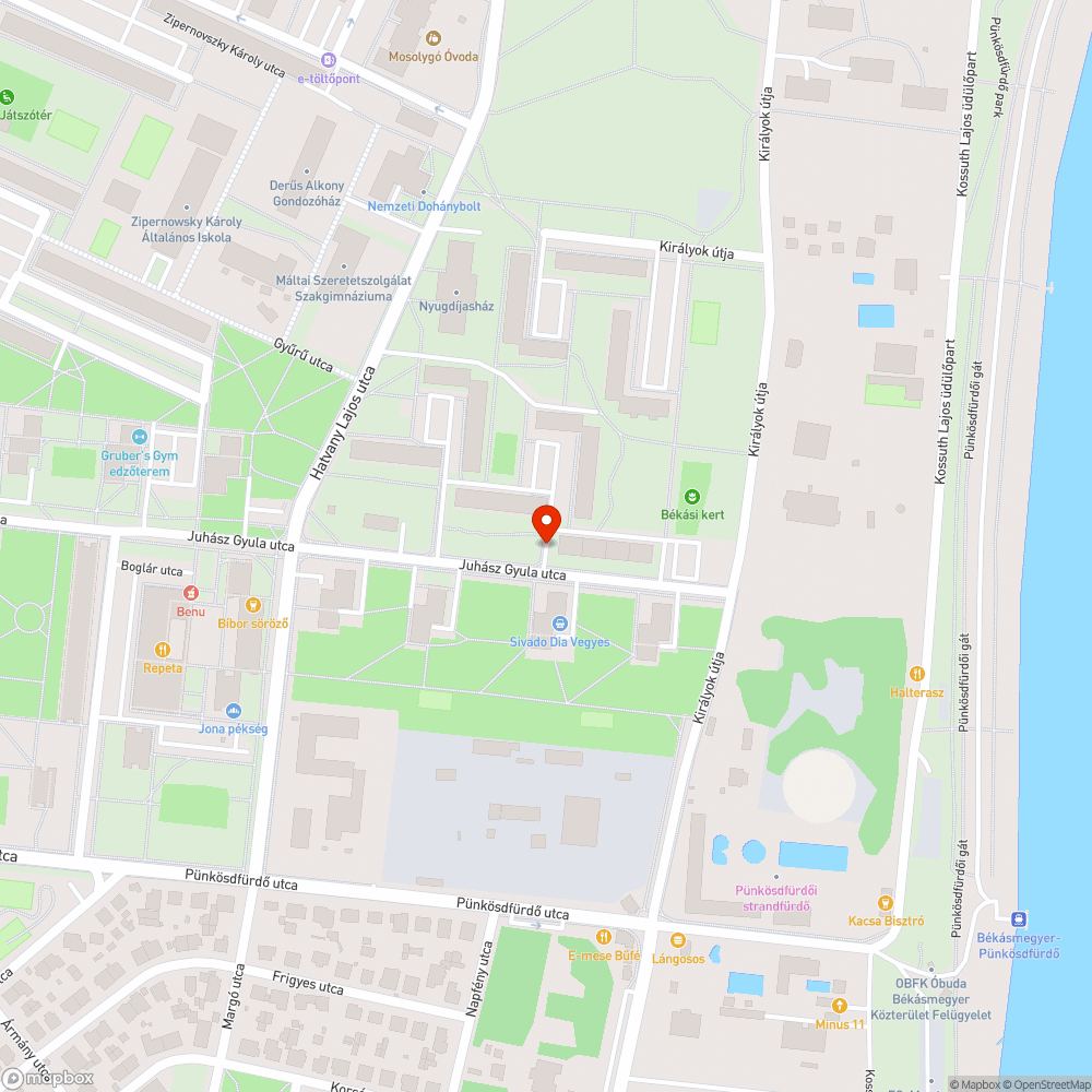 Kiégett bejelentés helye