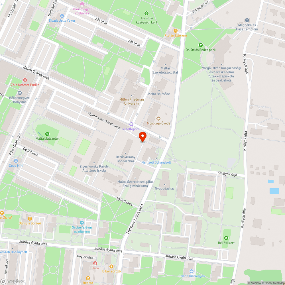 Kiégett bejelentés helye