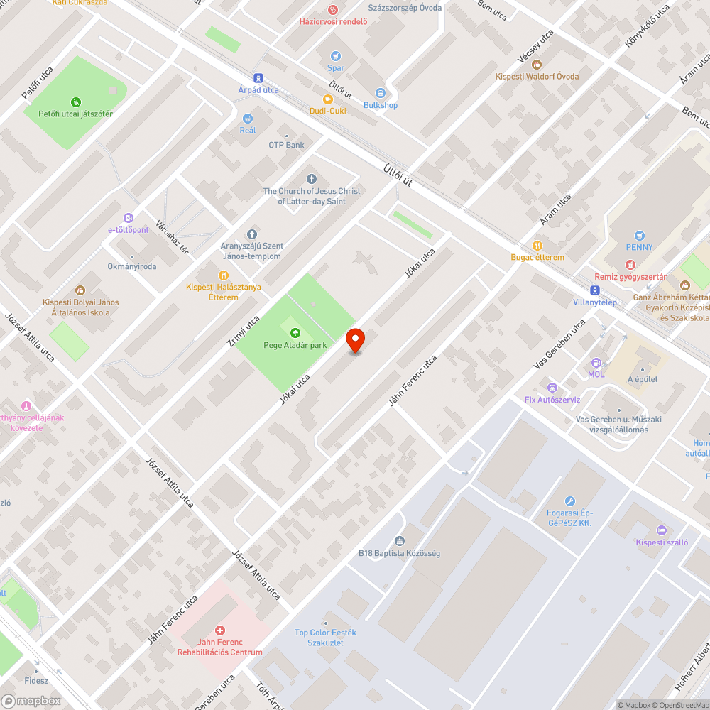 J---  rendszámú autó bejelentés helye