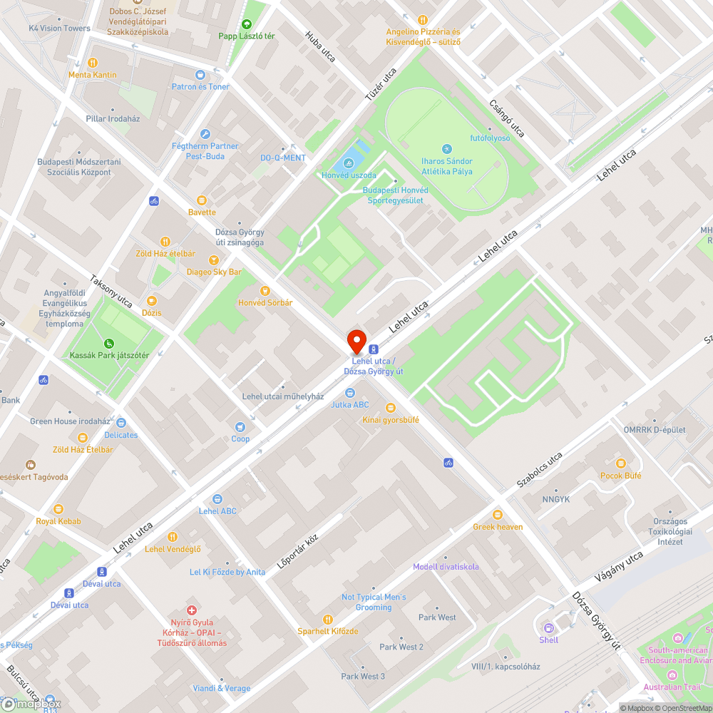 Sötét lámpák bejelentés helye