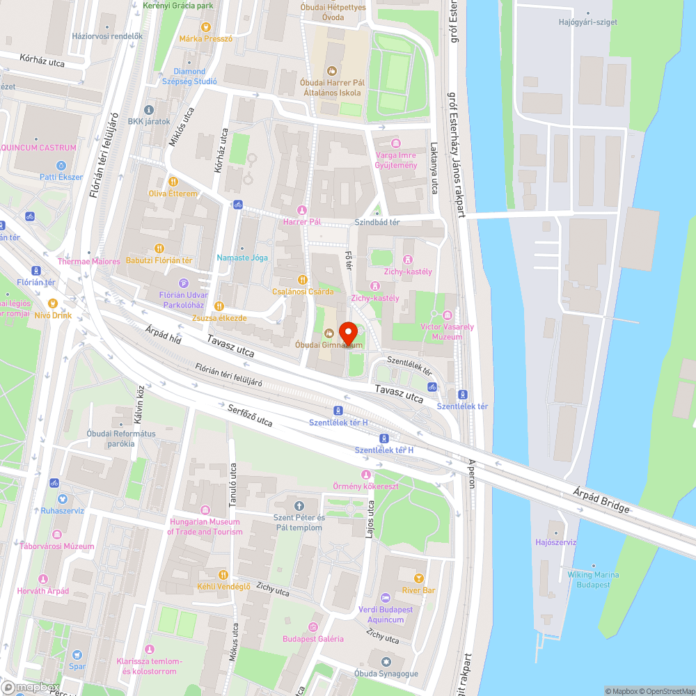 Szentlélek tér zsákutca bejelentés helye