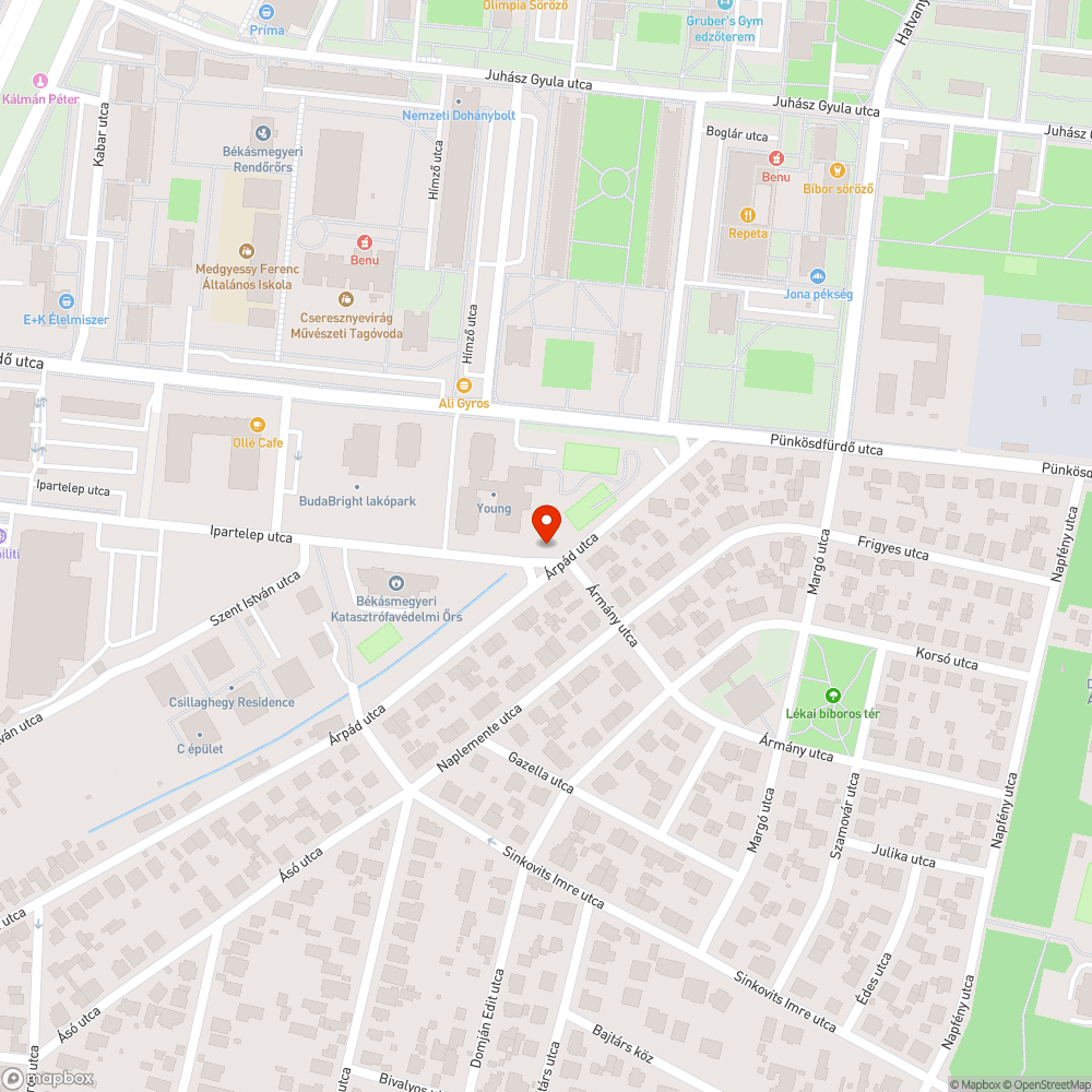 Gumiabroncs, szemét bejelentés helye