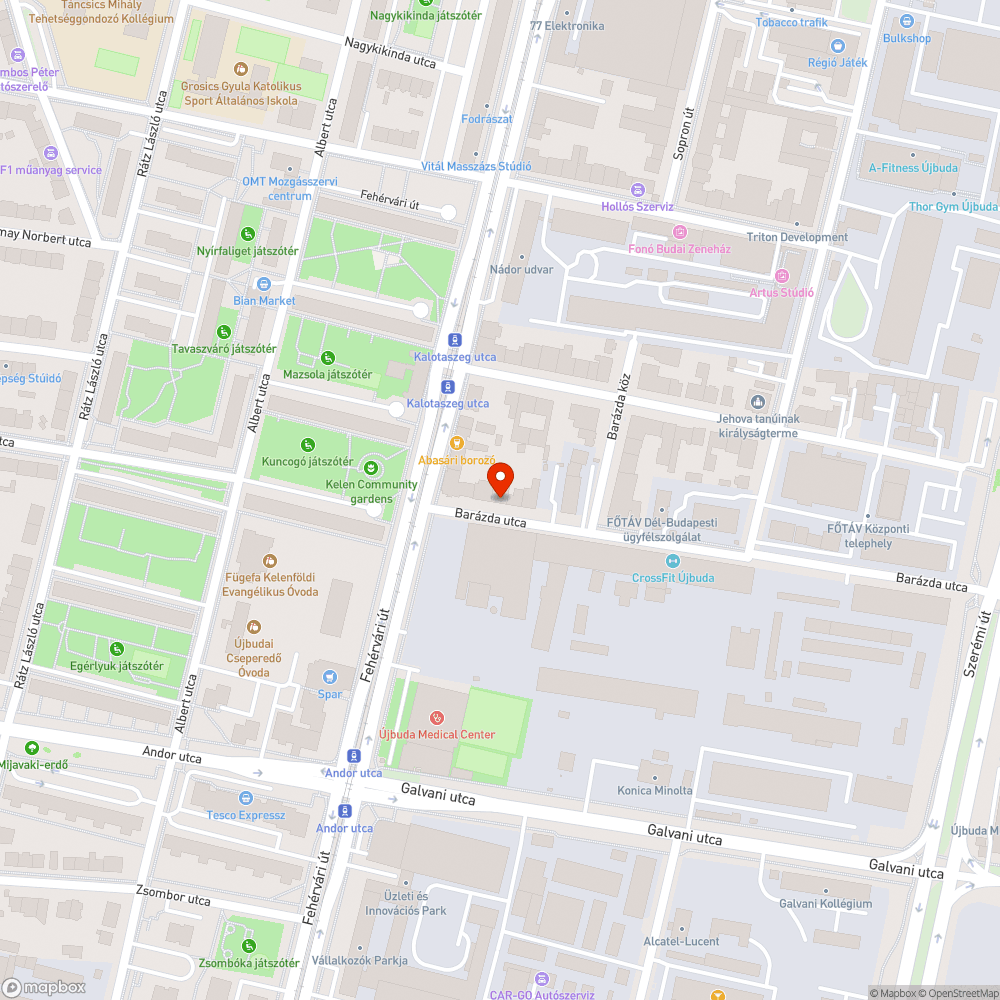 Facsonkolás bejelentés helye