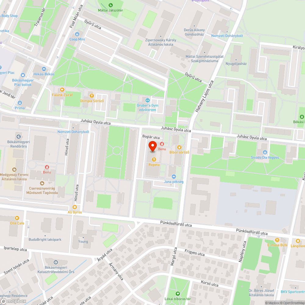 Gusztustalan folt bejelentés helye