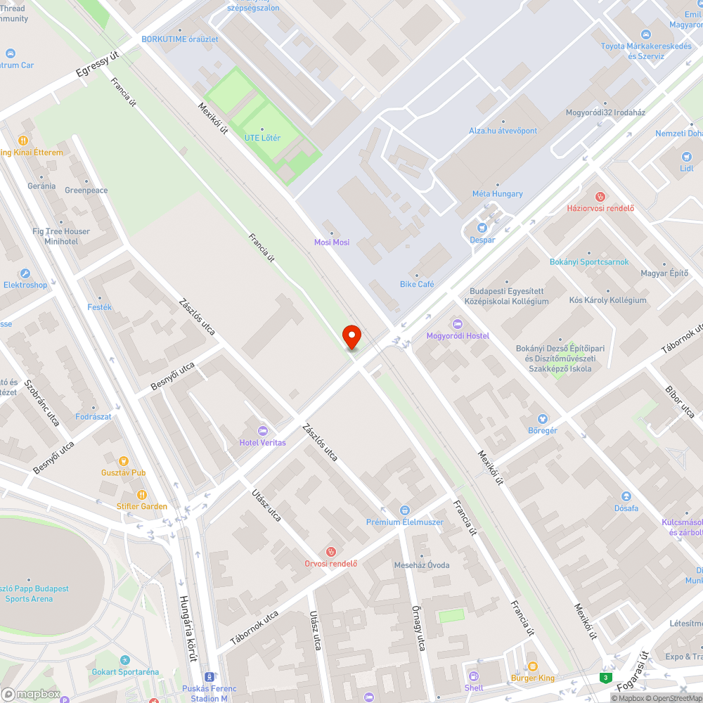 Rendszám nélküli taxi bejelentés helye