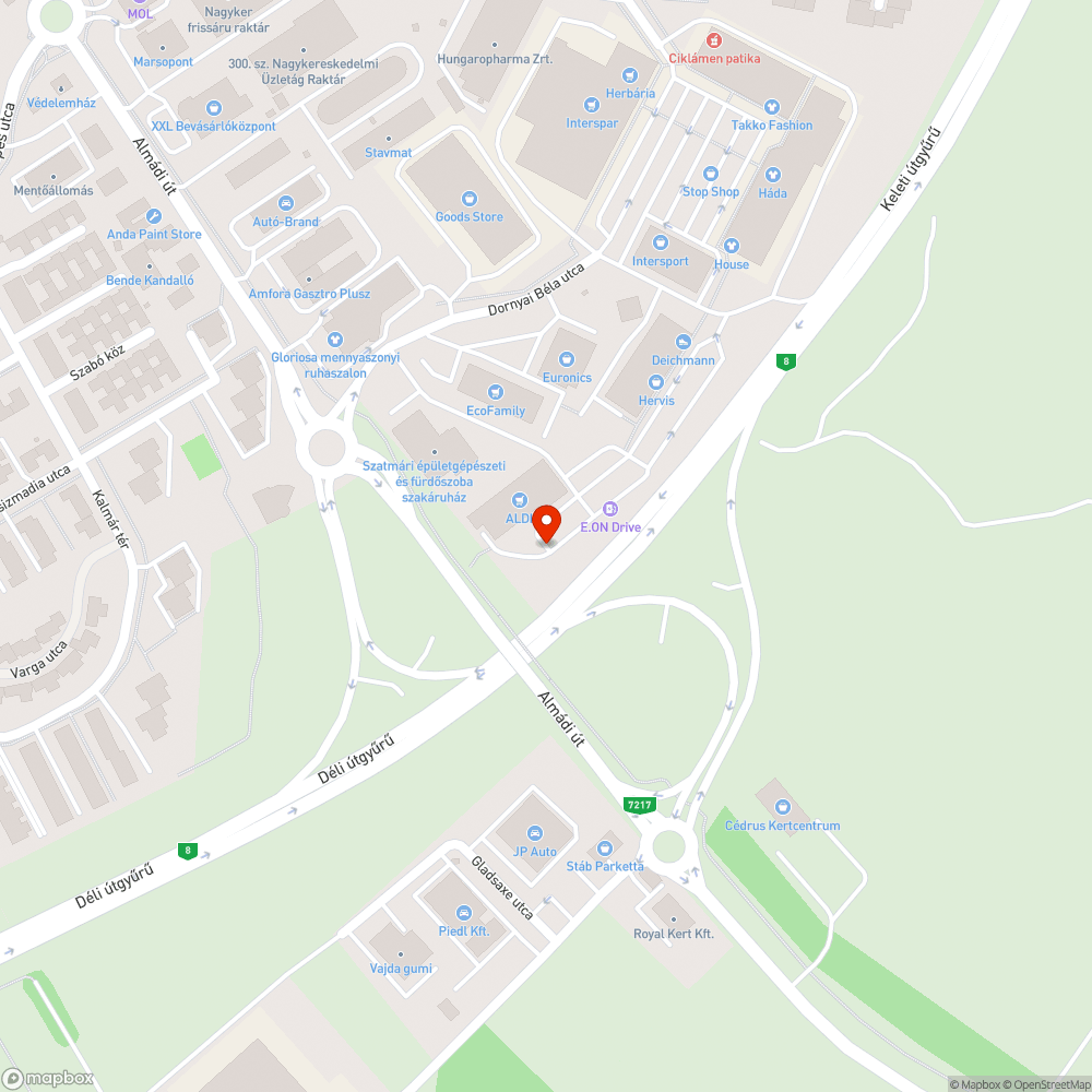 ALDI E.ON töltő nem működik bejelentés helye