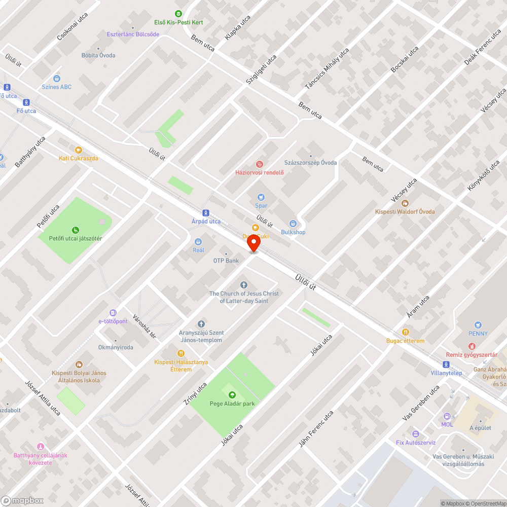 Mozgo jarolap bejelentés helye