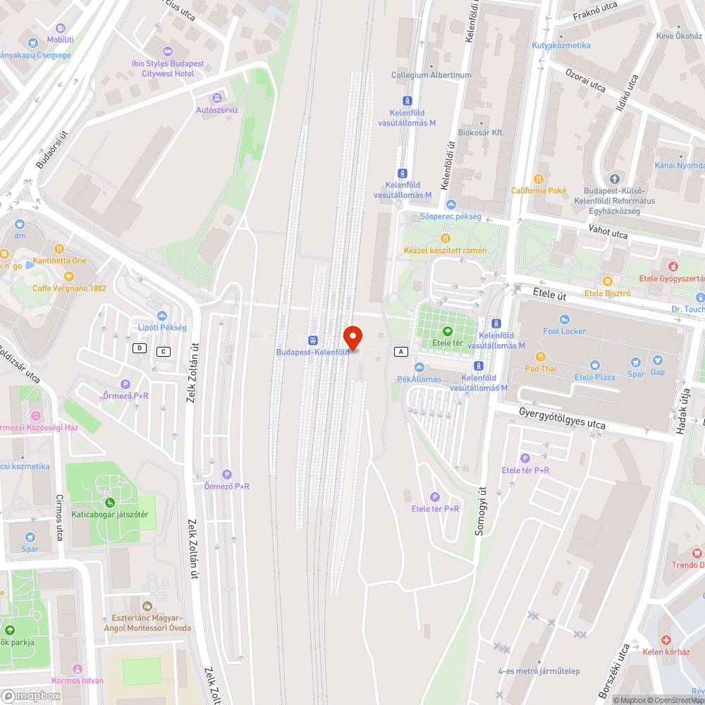 Kelenföldi pályaudvar - Etele tér gettósítása bejelentés helye