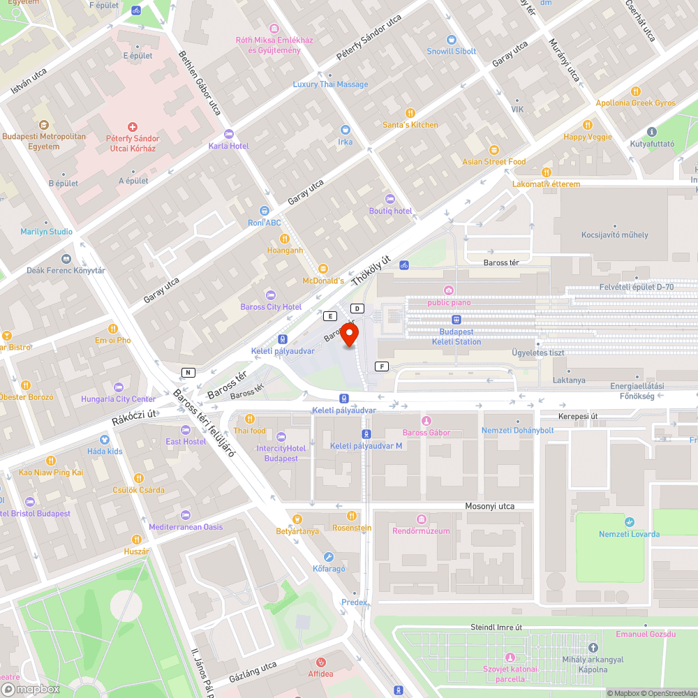 Matrica az M2-es metrón (492-es kocsi) bejelentés helye