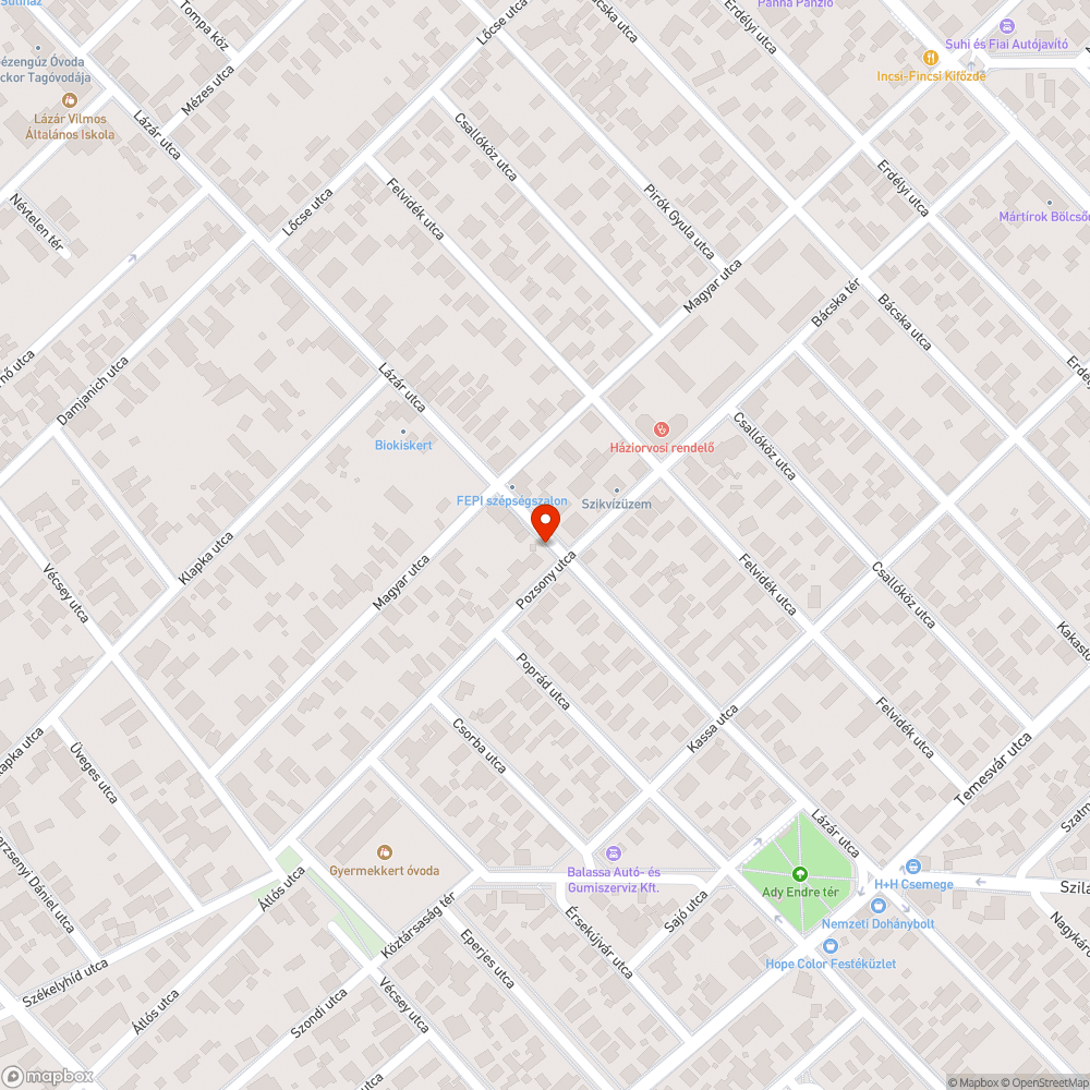 Firkás reklámtábla bejelentés helye