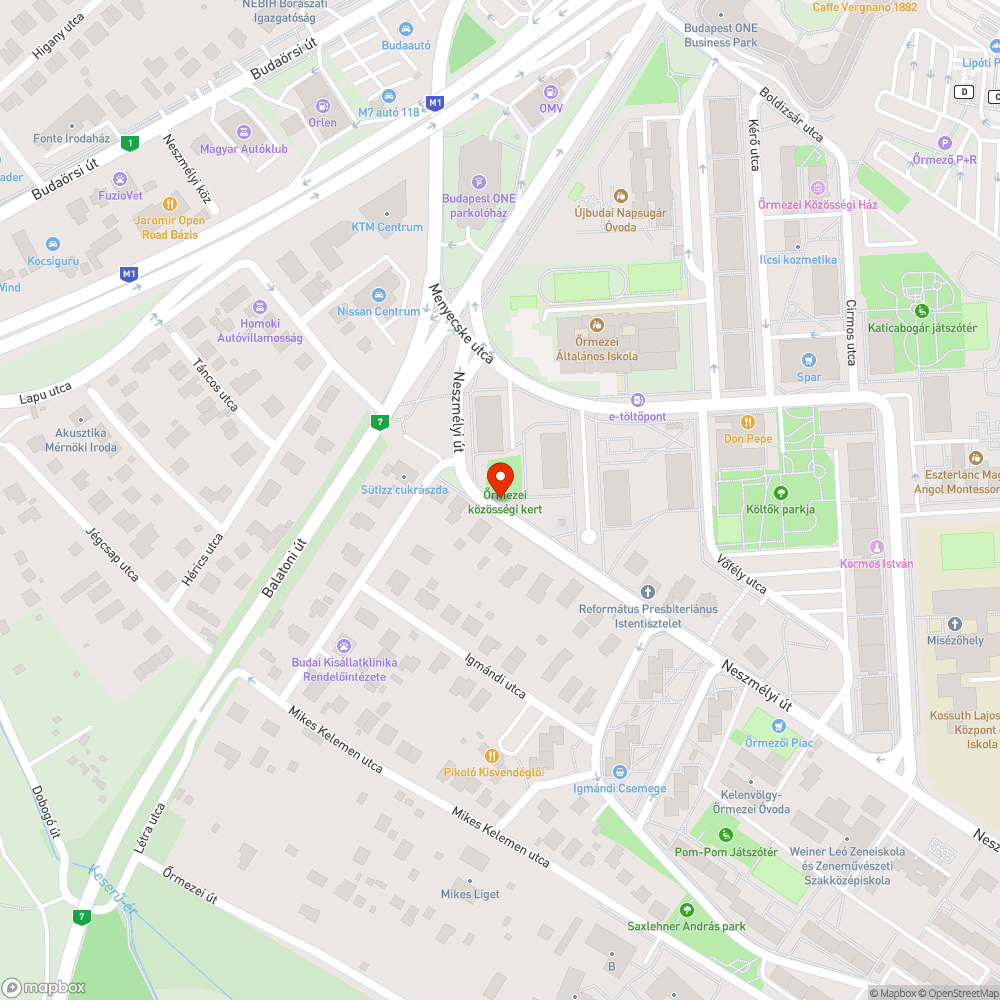 Fedlappár bejelentés helye