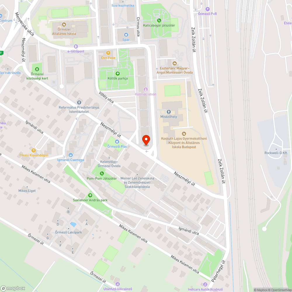 Lógó kábel a tépett oszlopon bejelentés helye