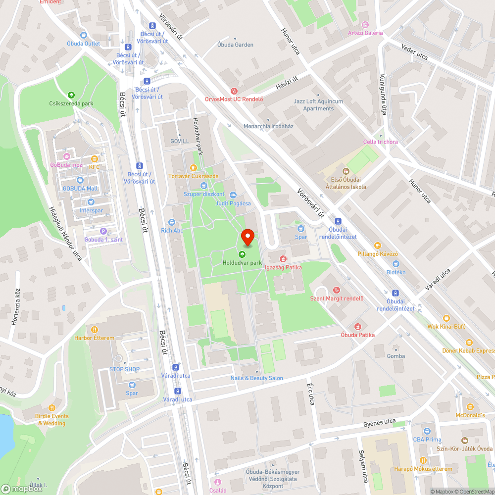 Holdudvar játszótér táblája szétesett bejelentés helye