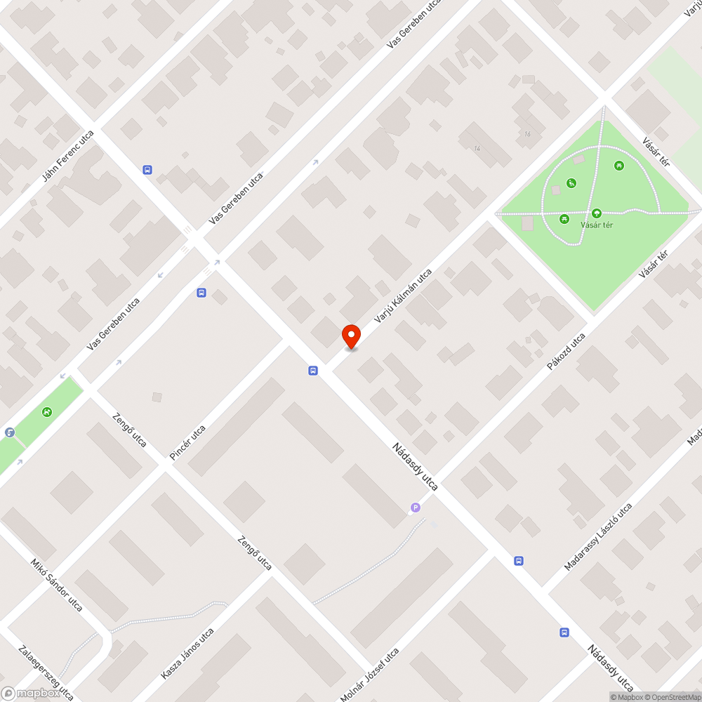 Törött autó bejelentés helye