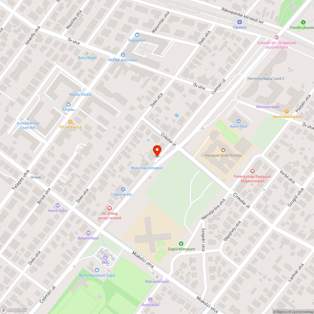 Rendszám nélküli autó bejelentés helye