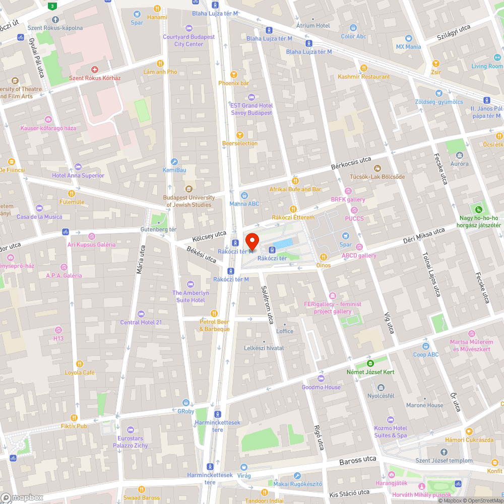 Kutyák a parkban bejelentés helye