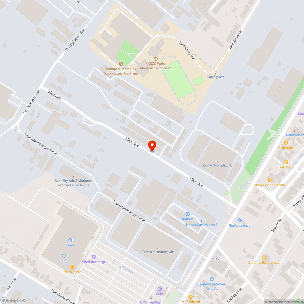 Illegális hulladéklerakás bejelentés helye