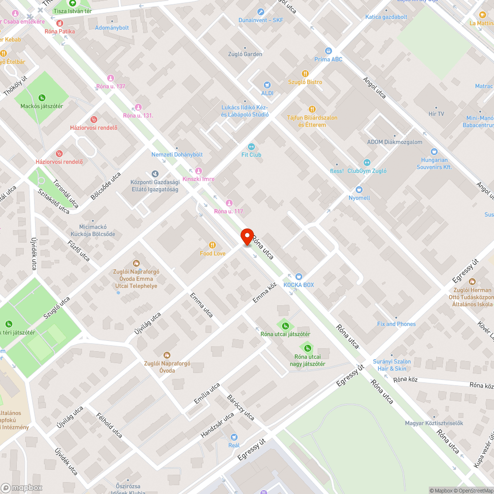 Sötét lámpa bejelentés helye