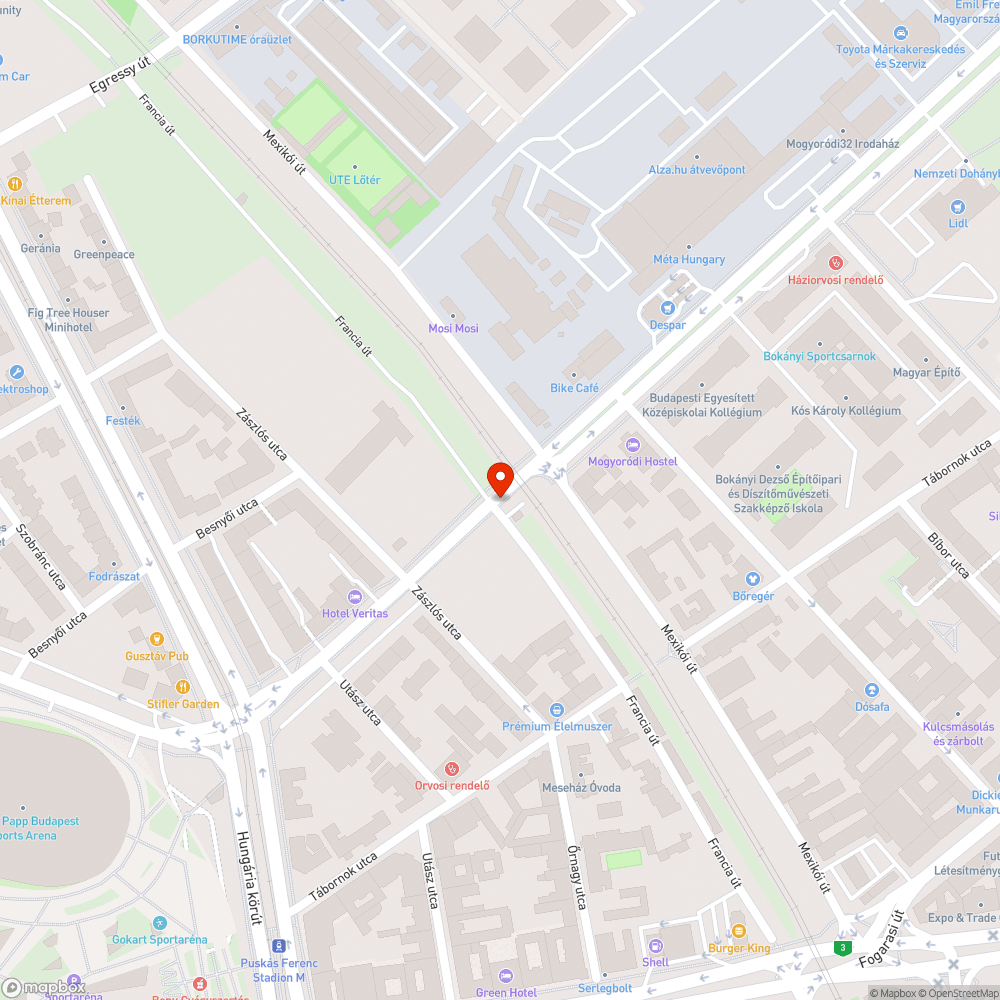 Roncs Suzuki bejelentés helye