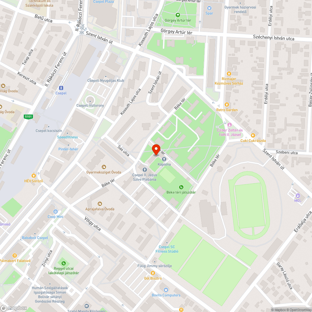 Kátyú tankcsapda bejelentés helye