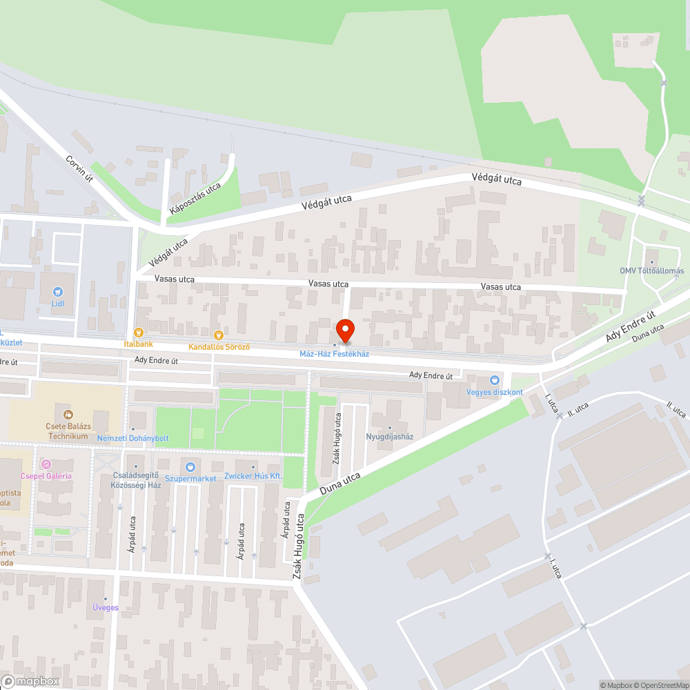 Megsemmisült Kresz-tükör bejelentés helye