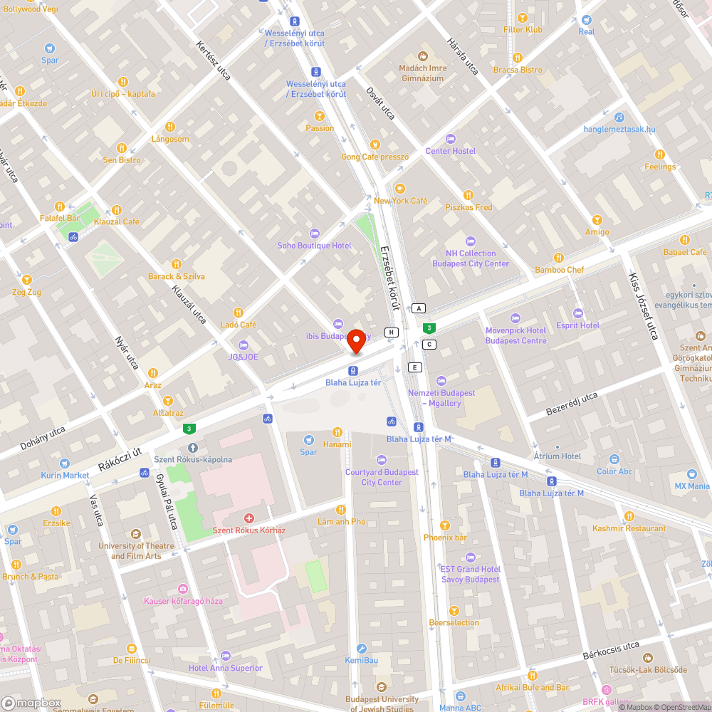 Graffiti bejelentés helye