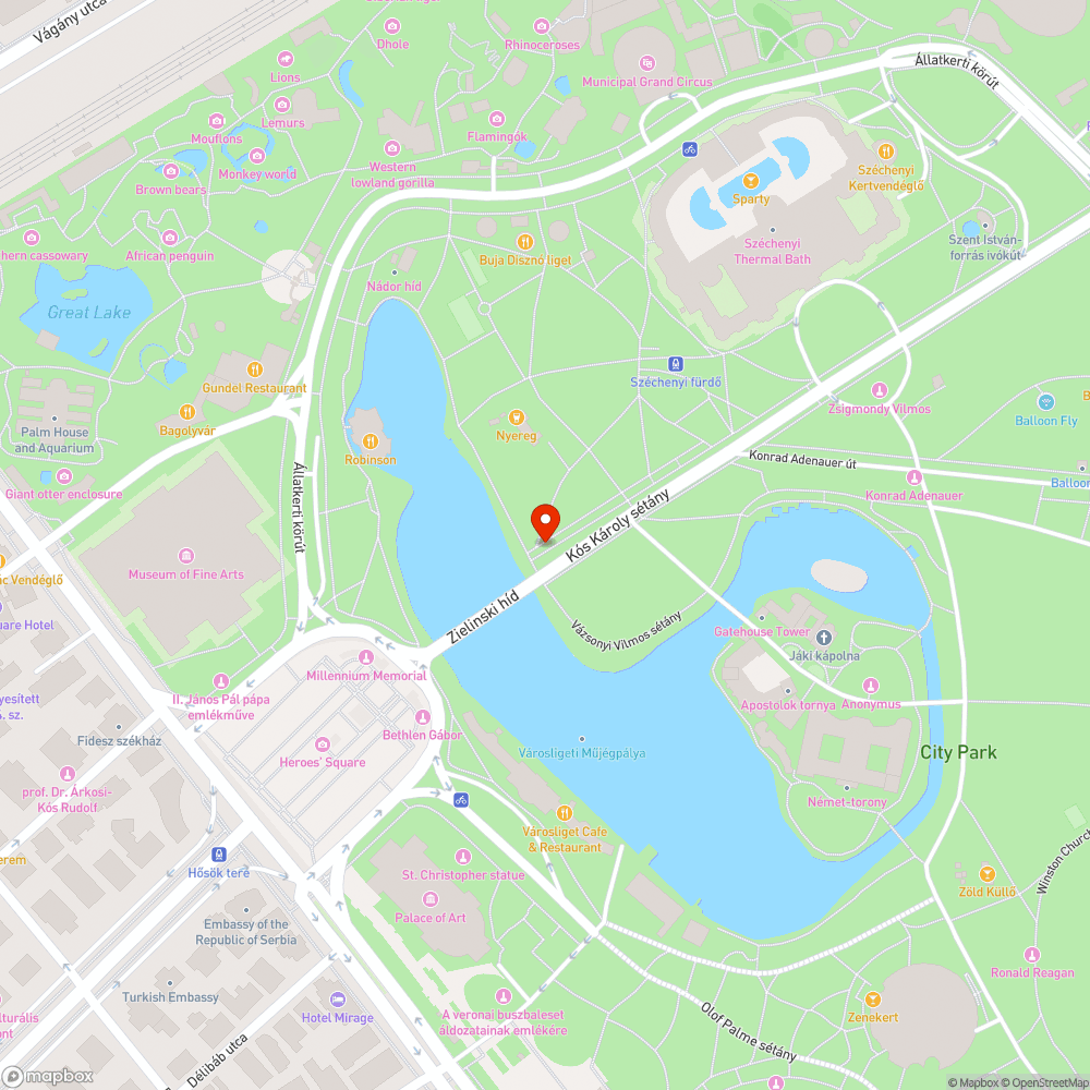 Kidöntött poller bejelentés helye