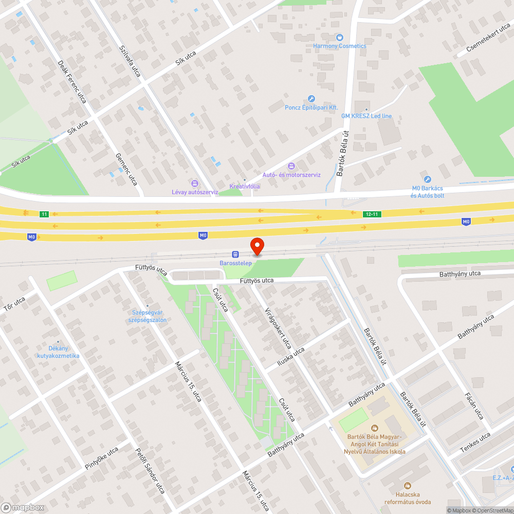 Korlát hiány bejelentés helye