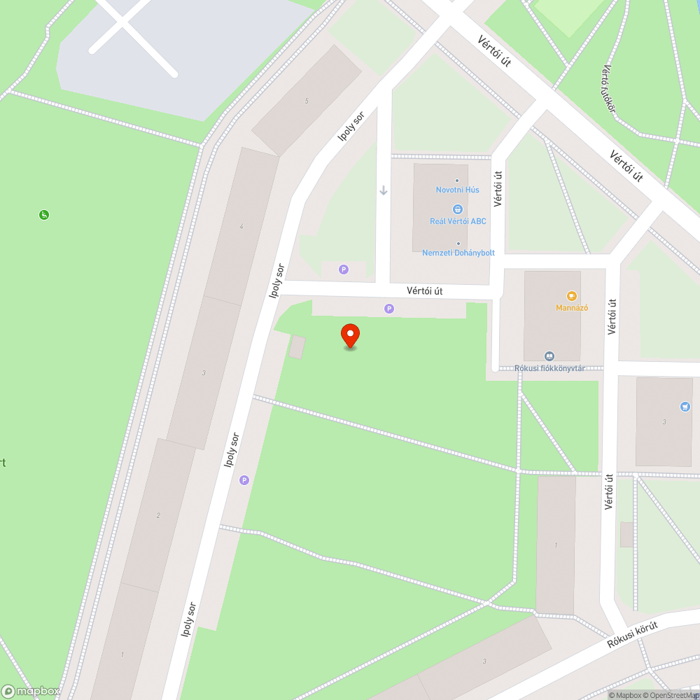 Füves területen 2 magaslámpa is kiégett bejelentés helye