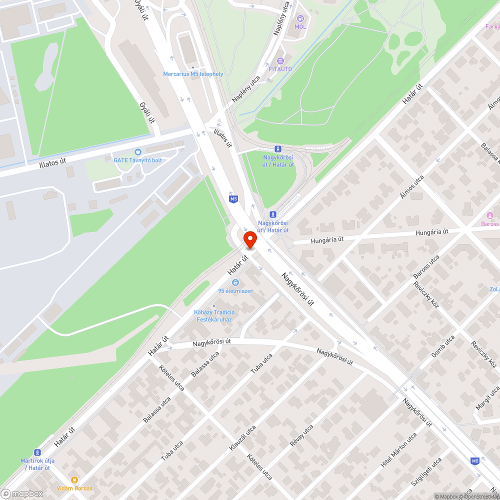 Szétdobált szeméthegyek bejelentés helye