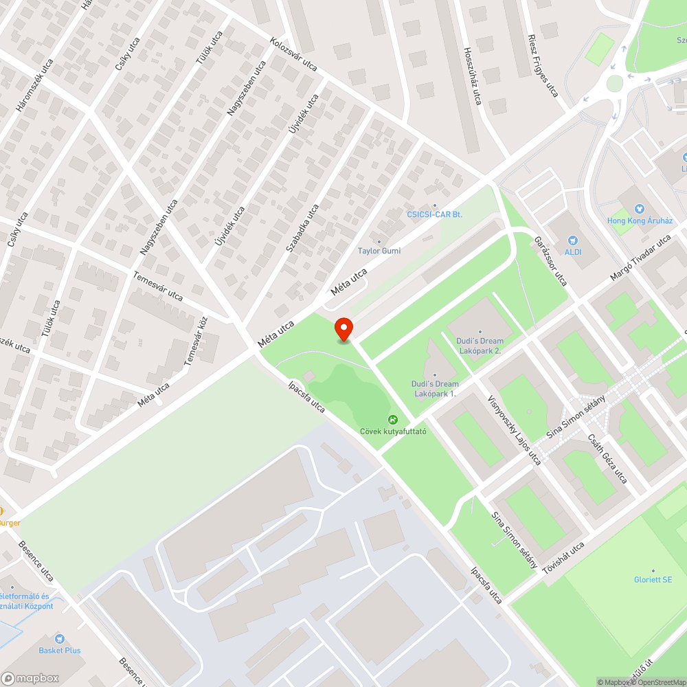 Szemeteszsákok bejelentés helye