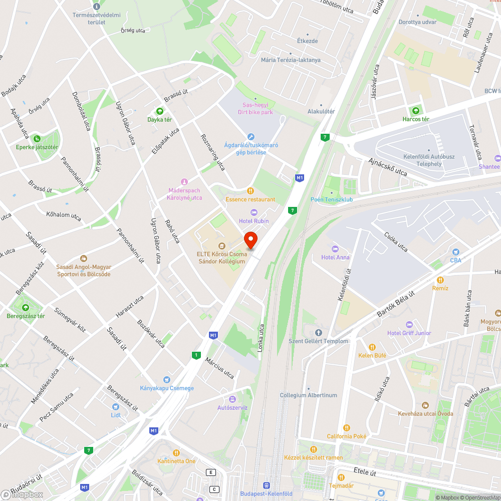 Üvegszilánkok a járdán Budaörsi - Dayka bejelentés helye