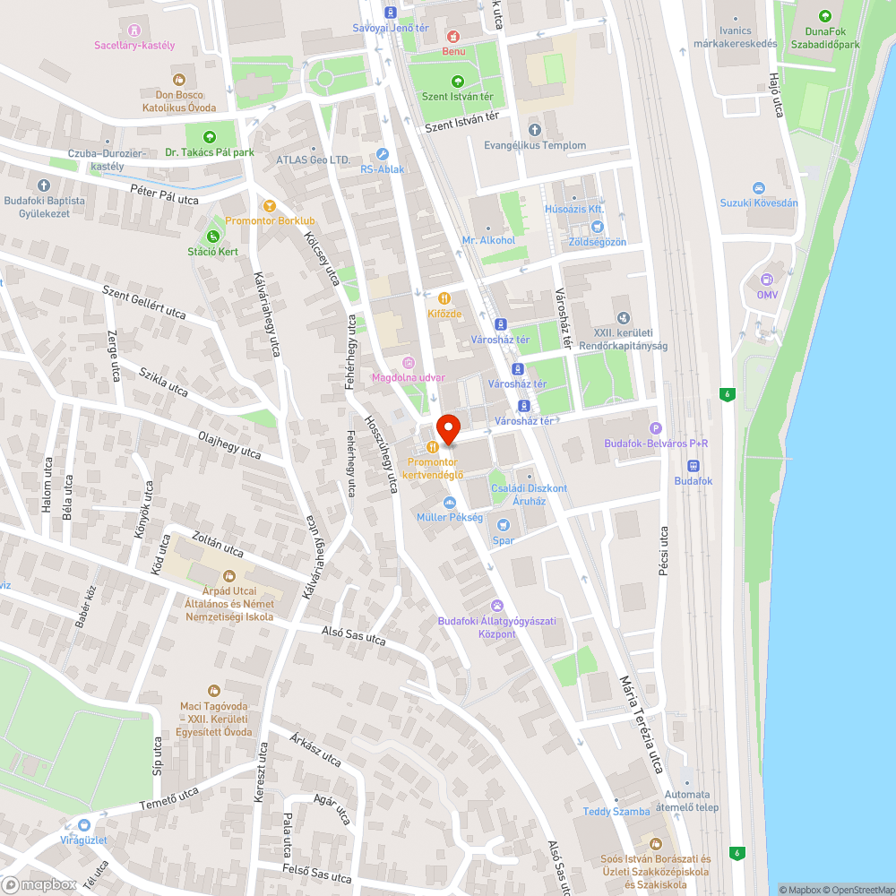 Hibás járda bejelentés helye