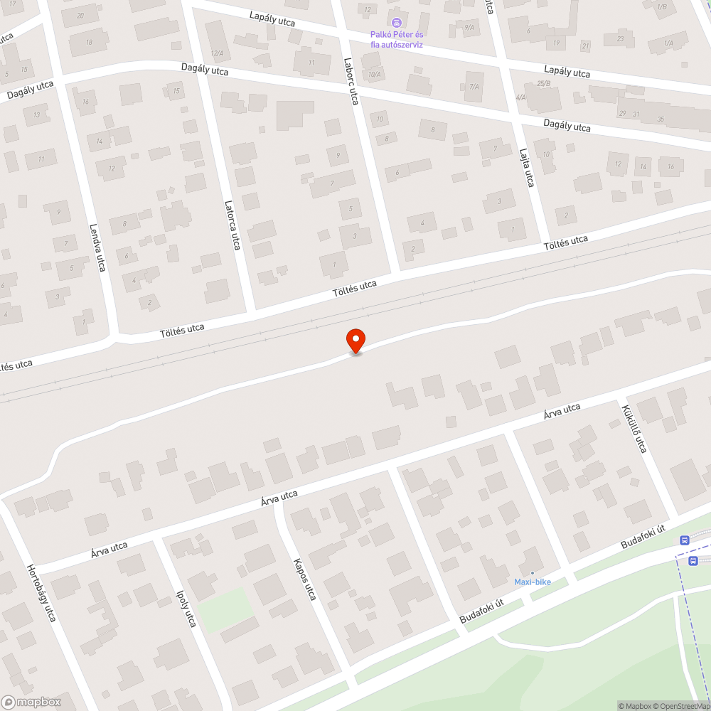 Szemétkupacok az ösvény mellett bejelentés helye