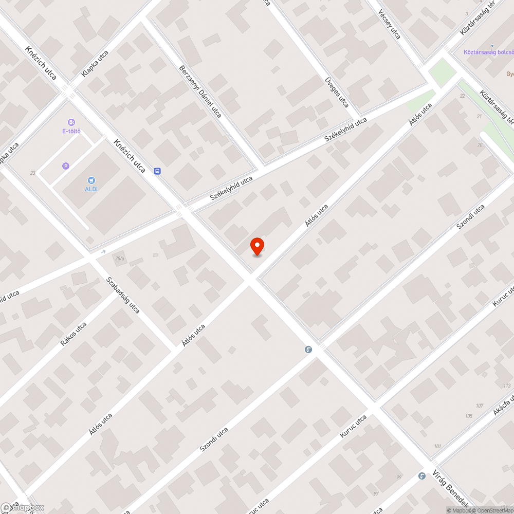 Szemeteszsákok bejelentés helye