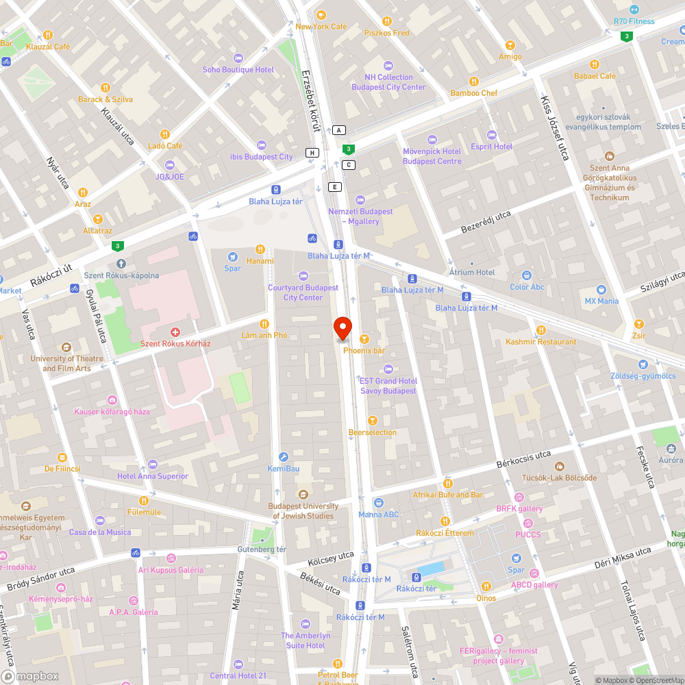 Padok bejelentés helye